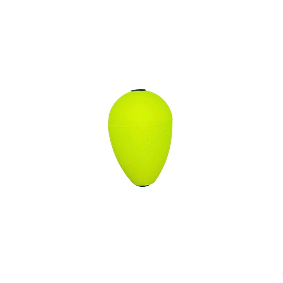 Bulk 2.25" pear floats with metal eyelets multiple color options