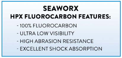 Seaworx 30# Fluorocarbon Leader For Rig Making